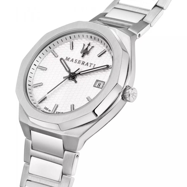 Maserati Stile White Dial R8853142005 - Watches of New Zealand #2