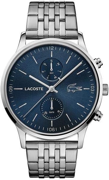 Lacoste Analogue Quartz  with Stainless Steel Strap Men's Watch - 2011067