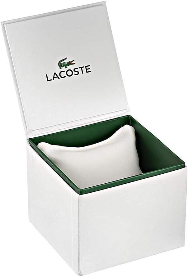 Lacoste Chronograph Analog Black Dial Brown Leather Strap Men  2011257