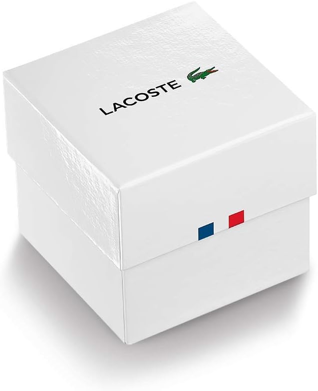 Lacoste Apext Chronograph Blue Dial Blue Leather Strap Men Watch - 2011297