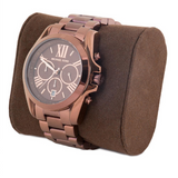 Michael Kors Bradshaw Chronograph Espresso Dial Unisex Watch MK5628 - Watches of New Zealand #5
