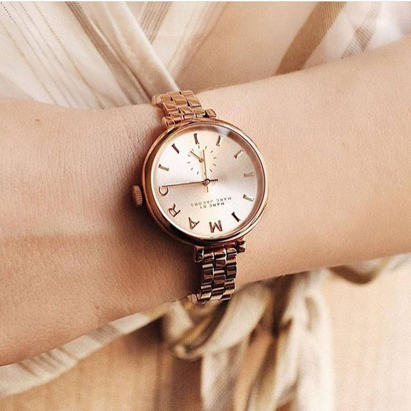Marc Jacobs Sally Rose Dial 36mm Ladies Watch MBM3364 - Watches of New Zealand #3