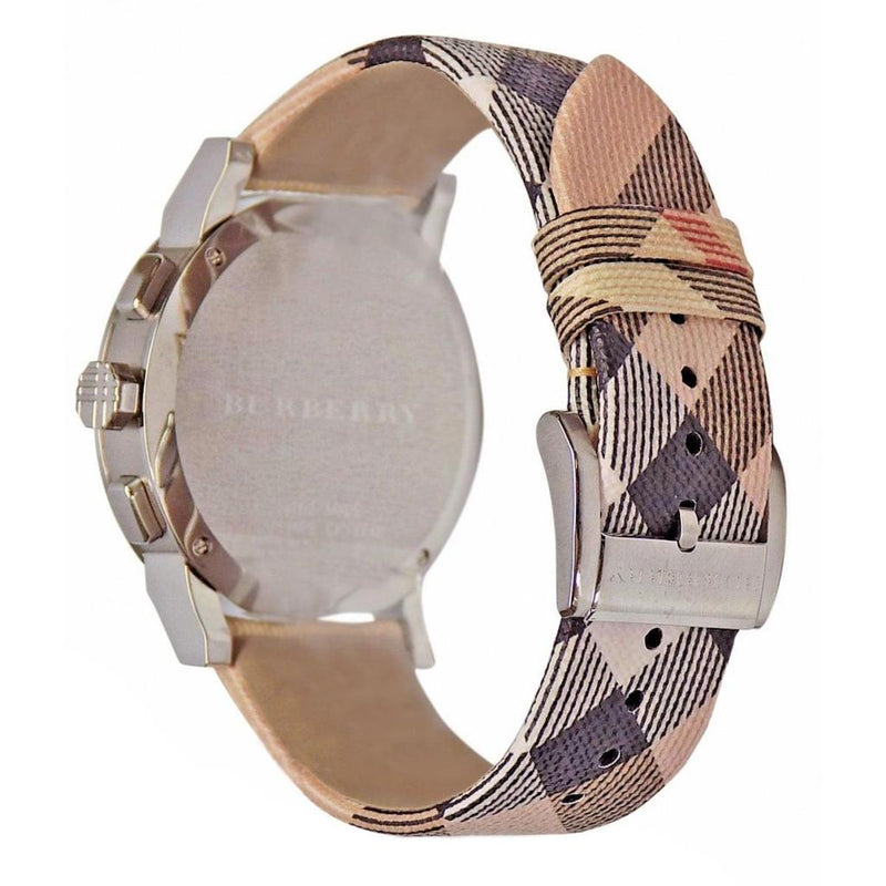 Burberry Mens City Leather Strap Nova Check Men's Watch  BU9357 - Watches of New Zealand #3