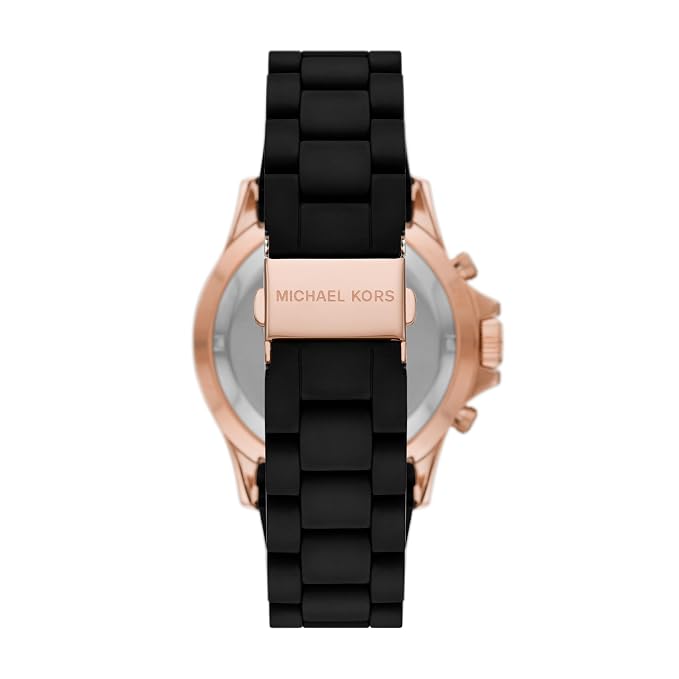 Michael Kors 45 mm Everest Black Dial Ceramic Chronograph Mens Watch - MK9055