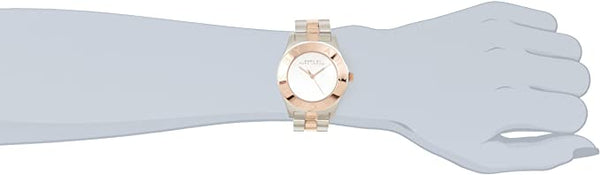 Marc By Marc Jacobs Blade Rose Gold Tone Bezel Silver Dial Two Tone Women's Watch MBM3129 - Watches Of New Zealand #2