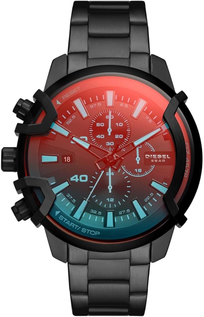 DIESEL Griffed Chronograph Analog Watch for Men DZ4578