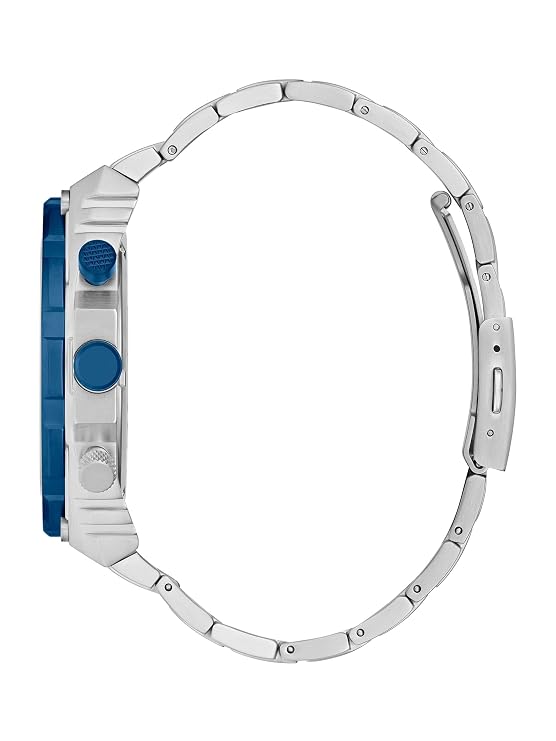 Guess Exposure Blue Dial Chronograph Mens Watch GW0324G1