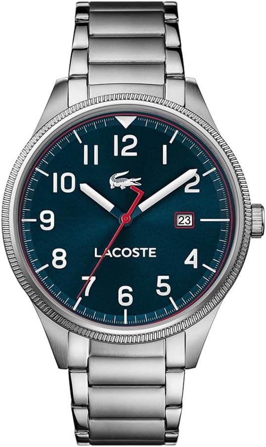Lacoste Analogue Classic Quartz with Stainless Steel Strap Men's Watch - 2011022
