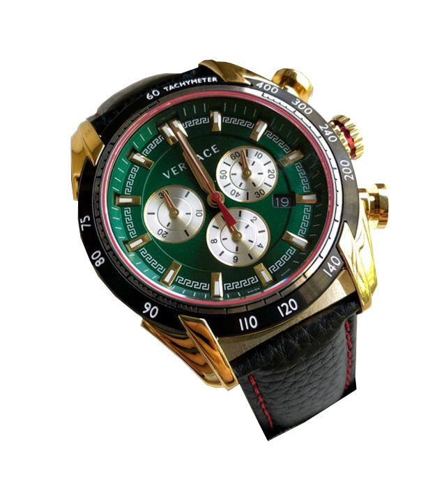 Versave V-Ray Chronograph Green Dial Men's Watch  VDB050014 - Watches of New Zealand