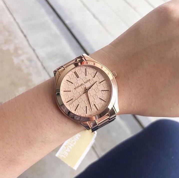 Michael Kors Runway Rose Gold Ladies Watch MK3336 - Watches of New Zealand #6