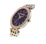 Michael Kors Two Tone Darci Purple Dial Women's Watch MK3353 - Watches of New Zealand #2