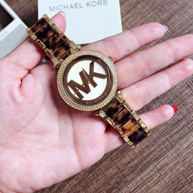 Michael Kors Parker Champagne Dial Ladies Watch MK6109 - Watches of New Zealand #5