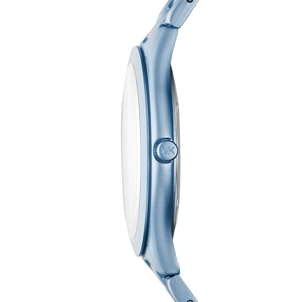 Michael Kors Slim Runway Blue Women's Watch MK4548 - Watches of New Zealand #2