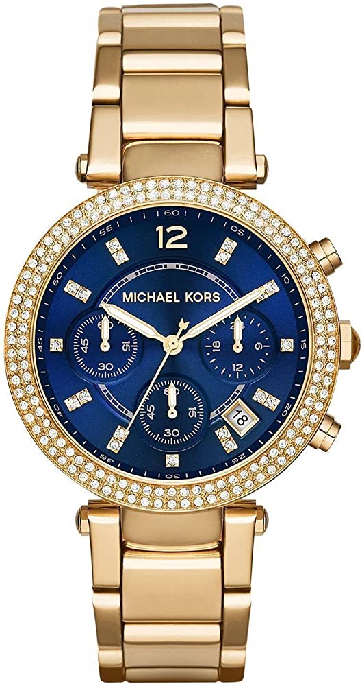 Michael Kors Parker Navy Blue Dial Women's Watch  MK6262 - Watches of New Zealand