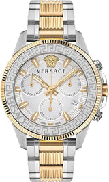 Versace Greca Action Chronograph Two-Tone Men's Watch  VE3J00522 - Watches of New Zealand