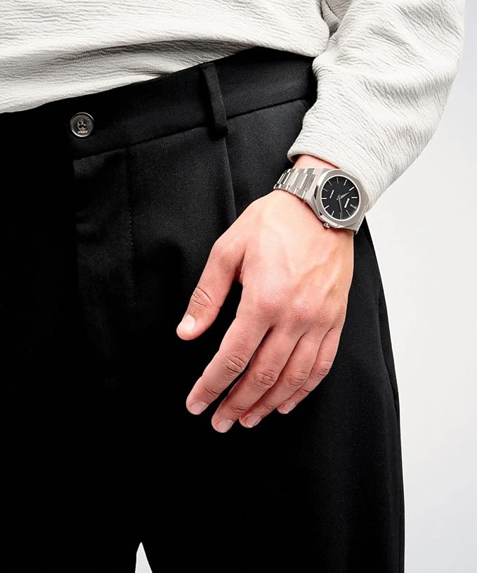D1 MILANO Ultra Thin Stainless-Steel Quartz Black Men's Watch - D1-UTBJ40