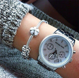 Michael Kors Jet Set Chronograph Mother of Pearl Dial Ladies Watch MK5020 - Watches of New Zealand #5