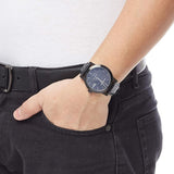 Burberry City Black Leather Strap Men's Watch BU9906 - Watches of New Zealand #4