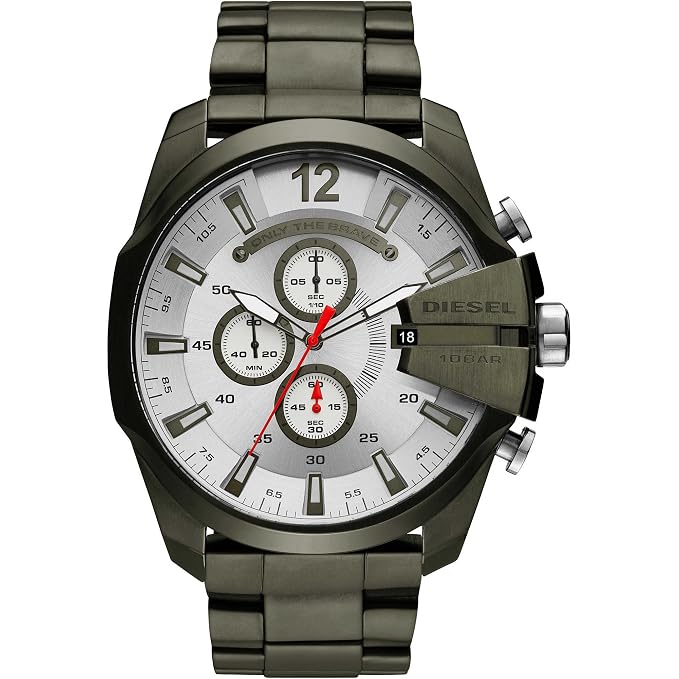 Diesel Analog Silver Dial Men's Watch-DZ4478