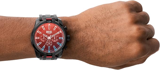 Diesel Men's Split Stainless Steel Chronograph Quartz Watch - DZ4589
