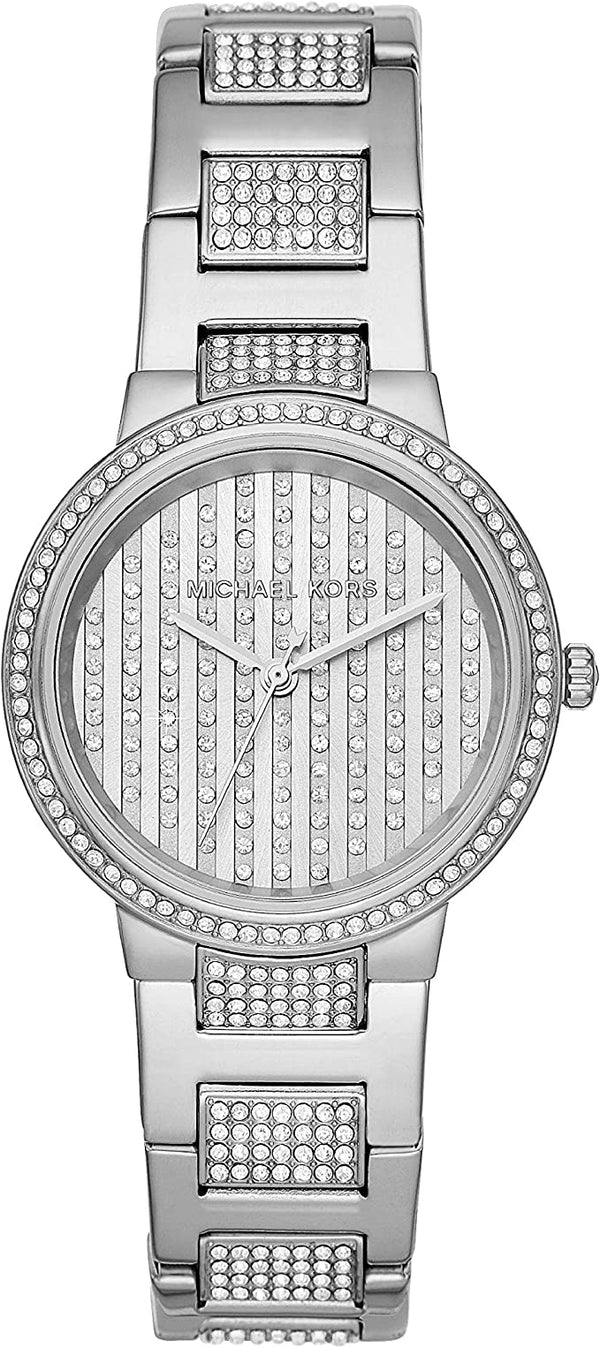 Michael Kors Gabbi Glitz Silver Women's Watch  MK3984 - Watches of New Zealand