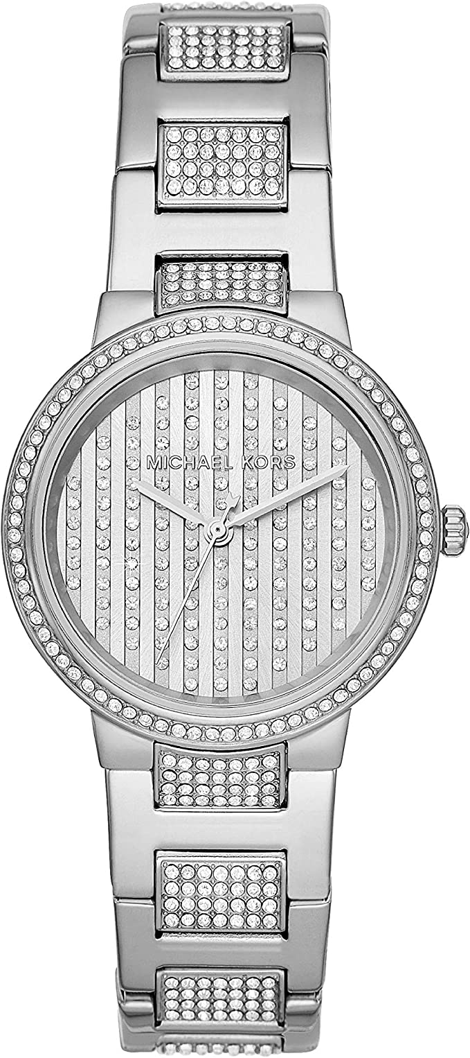 Michael Kors Gabbi Glitz Silver Women's Watch  MK3984 - Watches of New Zealand