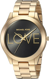 Michael Kors Slim Runway Gold Tone Women's Watch  MK3803 - Watches of New Zealand