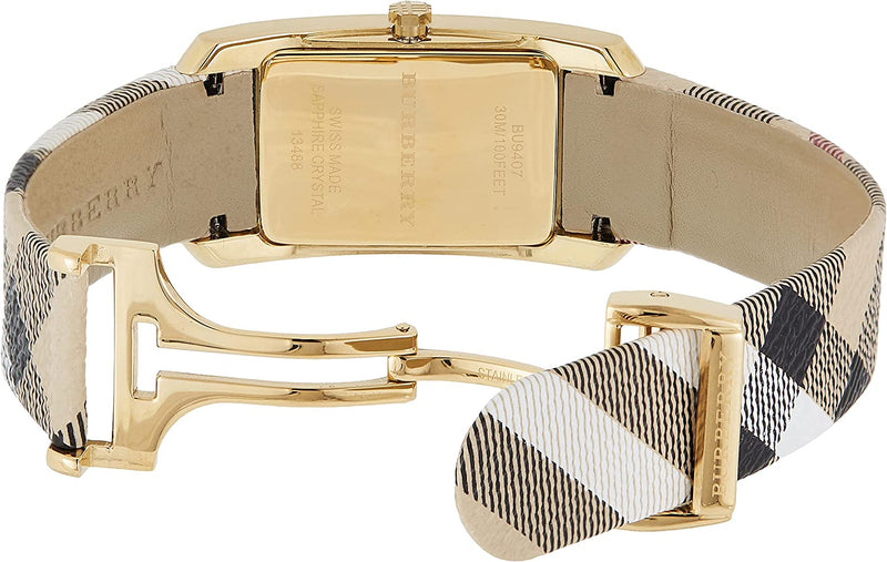 Burberry  Women's Pioneer Gold Dial Stainless Steel Case Quartz Women's Watch BU9407 - Watches of New Zealand #3