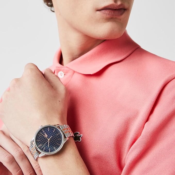 Lacoste Vienna Two-Tone Steel Men's Watch - 2011048