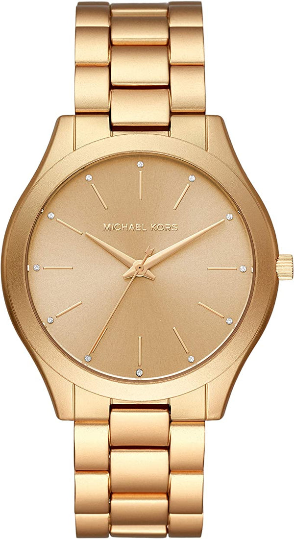 Michael Kors Slim Runway All Gold Women's Watch  MK4501 - Watches of New Zealand