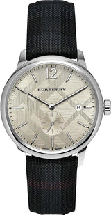 Burberry Men's Check Stamped Round Dial Men's Watch  BU10008 - Watches of New Zealand