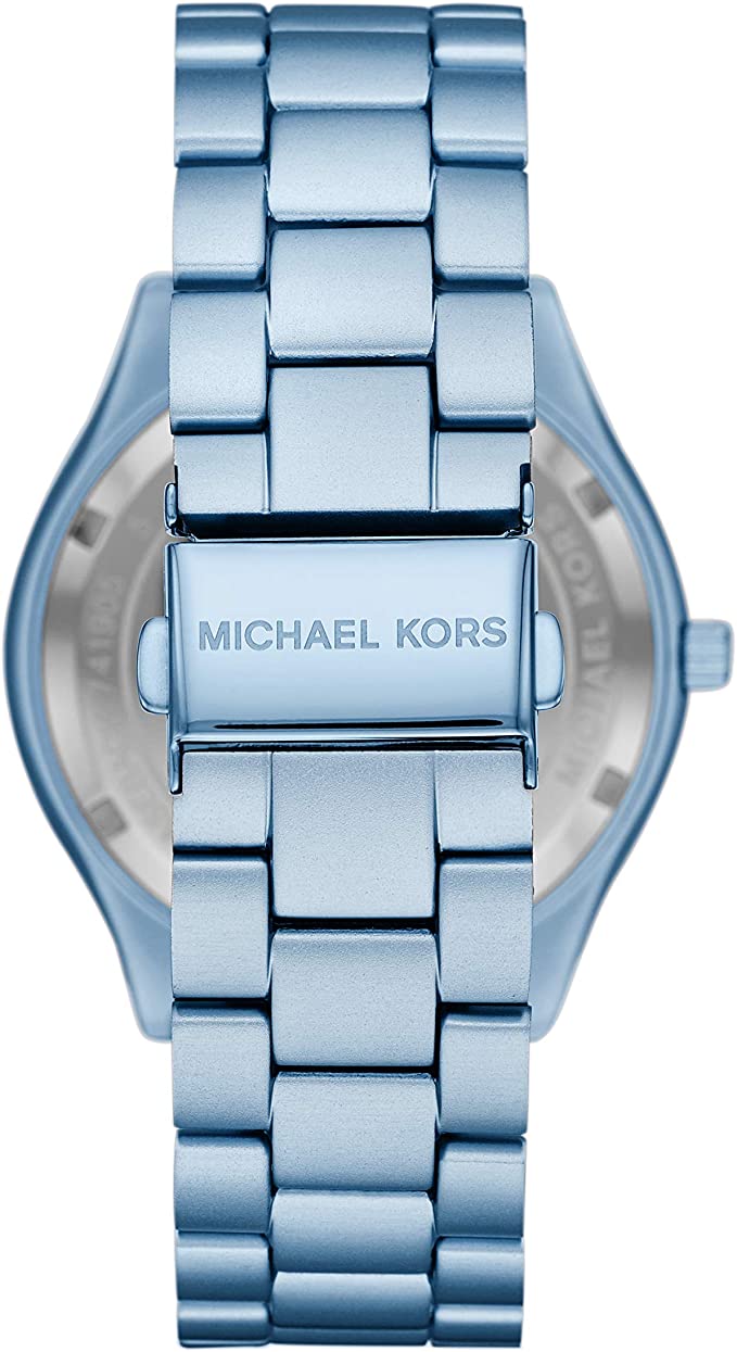 Michael Kors Slim Runway Blue Women's Watch MK4548 - Watches of New Zealand #3