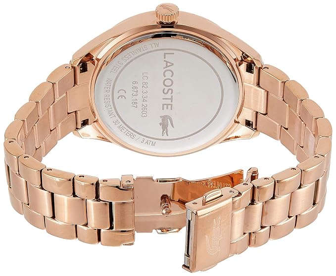 Lacoste Analog Rose Gold Dial Women's Watch-2000899