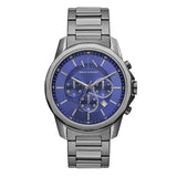 Armani Exchange Chronograph Gunmetal Stainless Steel Men's Watch  AX1731 - Watches of New Zealand