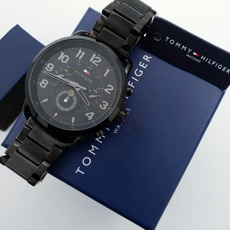 Tommy Hilfiger Chronograph Black Dial Men's Watch 1791423 - Watches of New Zealand #3