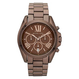 Michael Kors Bradshaw Chronograph Espresso Dial Unisex Watch  MK5628 - Watches of New Zealand