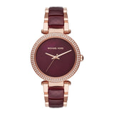 Michael Kors Parker Burgundy Women's Watch  MK6412 - Watches of New Zealand