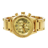 Nixon 42-20 Chrono Champagne Dial Gold Tone Men's Watch A037-502 - Watches of New Zealand #2