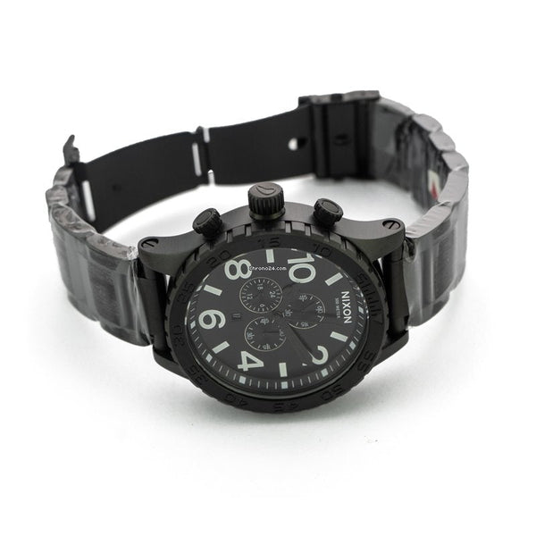 Nixon 51-30 Chrono All Black Men's Watch A083-001 - Watches of New Zealand #2