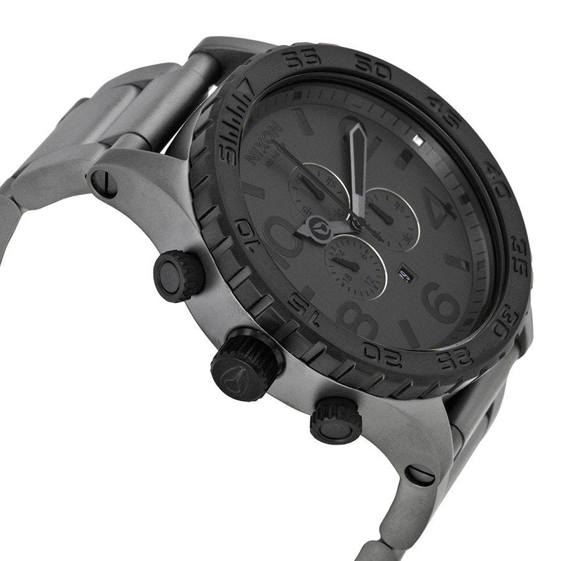 Nixon 51-30 Chronograph Gunmetal Dial Men's Watch A083-1062 - Watches of New Zealand #3