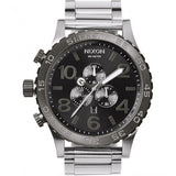 Nixon 51-30 Chrono Silver Gunmetal Men's Watch A083-1762 - Watches of New Zealand #3