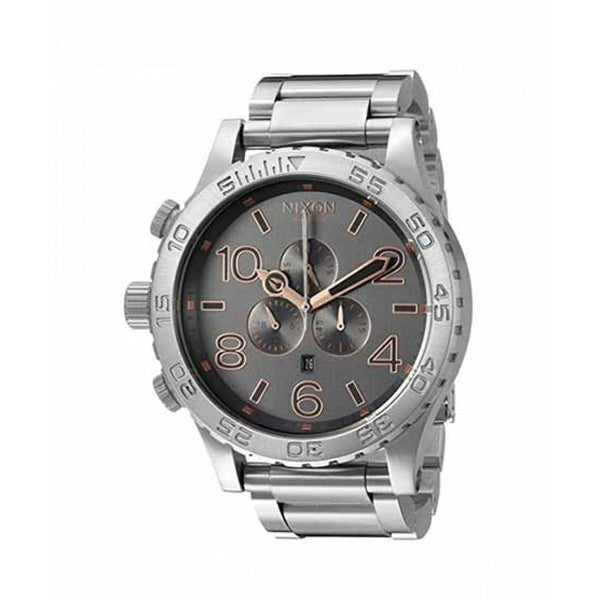 Nixon 51-30 Grey Rose Gold Tone Dial Men's Watch A083-2064 - Watches of New Zealand #2