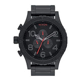 Nixon 51-30 Chrono Black Red Men's Watch  A083-2298 - Watches of New Zealand