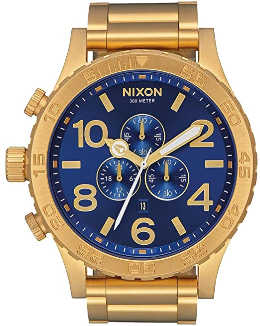 Nixon 51-30 Chrono Blue Dial Men's Watch  A083-2735 - Watches of New Zealand