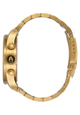 Nixon Sentry Chrono All Gold & Black Men's Watch Men's Watch A386-510 - Watches of New Zealand #2