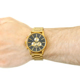Nixon Sentry Chrono All Gold & Black Men's Watch Men's Watch A386-510 - Watches of New Zealand #4