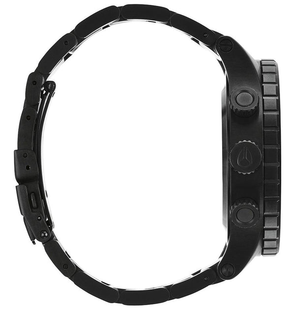 Nixon 48-20 Chrono Black Dial Black Ion-plated Men's Watch Men's Watch A486-1320 - Watches of New Zealand #2