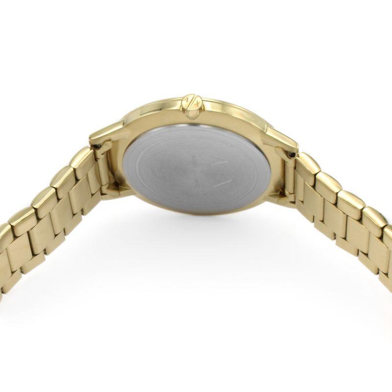 Armani Exchange Three-Hand Gold-Tone Stainless Steel Men's Watch AX2707 - Watches of New Zealand #2