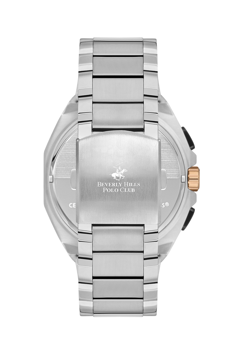 BEVERLY HILLS POLO CLUB Stainless Multi Function Men's Watch – BP3537X.550