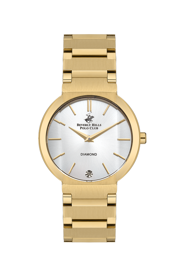 BEVERLY HILLS POLO CLUB Women’s Gold Diamond Watch – BP3568X.120